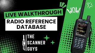 LIVE Walkthrough the Radio Reference Database  August 2024  The Scanner Guys [upl. by Dolhenty]