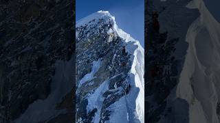 The Hillary Step on Everest shorts everest mountains [upl. by Loree]