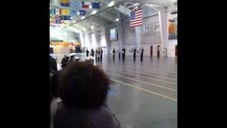 Drum Line 12111 Navy Graduation [upl. by Noied]