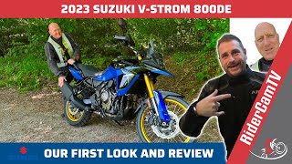 2023 Suzuki V Strom 800DE  Our First Look amp Review [upl. by Kennett]