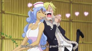 Sanji does Garchu to female Minks and Nami [upl. by Whang]