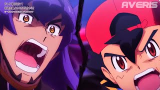 Ash vs Leon Masters Tournament「AMV」 Red Line  Pokemon Journeys Special [upl. by Galatia]