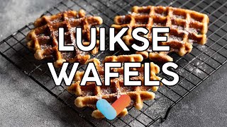 Luikse Wafels  TUTORIAL  Zo maak je ECHTE Luikse wafels [upl. by Russom629]