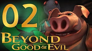 BEYOND GOOD amp EVIL 02 Petit cochon entre en propagande beyondgoodampevil ubisoft [upl. by Gabrila783]