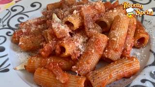 Rigatoni all Amatriciana una ricetta facile da fare [upl. by Cicely]