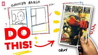 Layout YOUR Manga like PRO Manga Artists [upl. by Aileve]