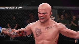 Alexander Gustafsson vs Anthony Smith  EA Sports UFC 3 [upl. by Dlorad]