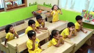 poorna classroom demonstration English [upl. by Ennaharas246]