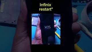 infinix restartquottidak bisa masuk menu  infinixrestart rusak smartphone repair tutorial [upl. by Ayomat469]