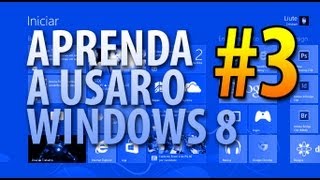 Aprenda a usar o novo Windows 8 3  Configurações personalização contas e notificações [upl. by Adhamh]