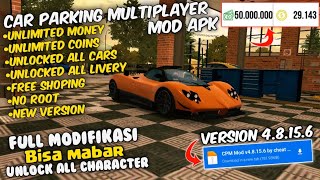 Car Parking Multiplayer Mod Apk New 2024 V48156  Unlimited Money amp Coins [upl. by Pearson]