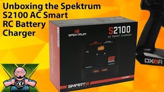 Unboxing the Spektrum S2100 AC Smart Charger for RC Air and Surface Batteries [upl. by Litta788]