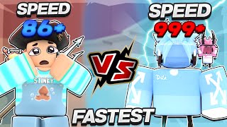 Racing the FASTEST Underrated Youtuber in Tower of Hell ROBLOX [upl. by Noryd]