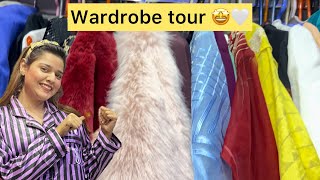 Wardrobe tour finally 🤩  Qeerat Mahad [upl. by Learsiy117]