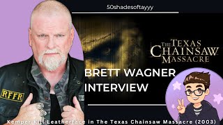 Brett Wagner Leatherface Interview [upl. by Ackler]