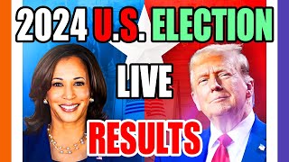 🔴LIVE 2024 US Election Results 🟠⚪🟣 [upl. by Neram]