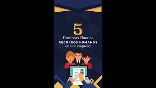 Funciones Clave de Recursos Humanos [upl. by Nessaj]