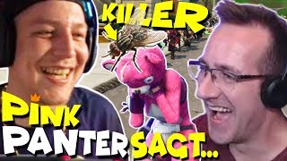 Fortnite Pink Panter sagt  Eine Fliege hilft Monte zu KILLEN [upl. by Uzial472]