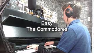 Easy  The Commodores Piano Cover [upl. by Ynohtn]