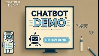 Kunstig Intelligent Chatbot Demo [upl. by Lainad]