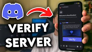 How to Verify Discord Server 2024 [upl. by Fleming867]