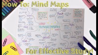 How to Make The PERFECT Mind Map and STUDY EFFECTIVELY  Eve [upl. by Procora]