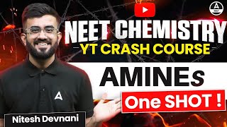 Amines Class 12 One Shot  Organic Chemistry  NEET 2024  Nitesh Devnani [upl. by Lleirbag231]