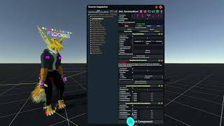 Procedural locomotion animation  avatar metrics [upl. by Idonna]