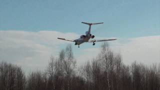 Tu154M 102 approaching EPWR 14022011 [upl. by Plunkett999]