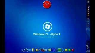 Beautiful classic Windows 9 concept  historical must see [upl. by Uohk]