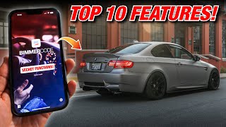 TOP 10 BEST FEATURES TO CODE INTO YOUR BMW WITH BIMMERCODE [upl. by Nahsaj747]