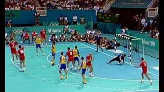 Stunning Croatia Win Gold  Mens Handball  Atlanta 1996 Olympics [upl. by Guenzi]