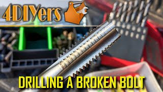 How to Drill Out a Broken Bolt or Stud [upl. by Lowndes]