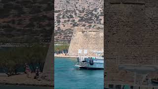 Spinalonga fortress crete summer [upl. by Anaoy]