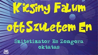 Kicsiny falum ott születtem én  Szintetizátor amp Zongora Oktatás [upl. by Suiremed]