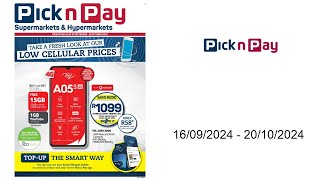 Pick n Pay specials ZA  16092024  20102024 [upl. by Meletius172]