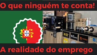 Como são os Empregos em Portugal Morar em portugal 2023  Brasileiros em Portugal [upl. by Jordison]