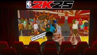 WATCHING MY PLAYSTYLE MAKES PLAYING CENTER FUN NBA2K25 THEATER GAMEPLAY [upl. by Lleinad]