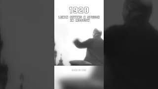 Lenin giving a speech in Moscow 1920  4K 60fps  history [upl. by Ronile513]