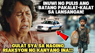 INUWI NG PULIS ANG BATANG PAKALATKALAT SA LANSANGAN [upl. by Dolhenty74]