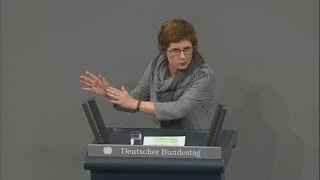 Scharfe Töne GrünenPolitikerin Britta Haßelmann führt die AfD im Bundestag vor [upl. by Horne]