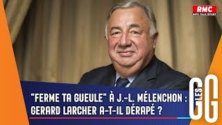 quotFerme ta gueulequot  Gerard Larcher atil dérapé [upl. by Ecirbaf]