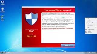 How to get rid of quot Your personal files are encrypted quot CryptoLocker removal guide [upl. by Lamphere]