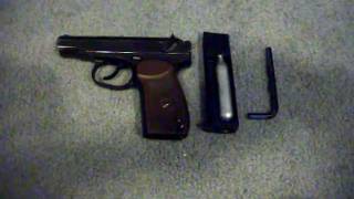 KWC Makarov 6mm review Part 1 [upl. by Ledairam]