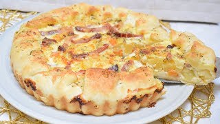 TORTA SALATA CON ZUCCA PATATE E SPECK [upl. by Halsted]