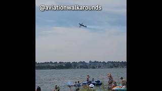 When you are at the River and a Fearless Pilot says Hello MX2 Aerobatic Plane aviation shorts [upl. by Ahsekyt419]