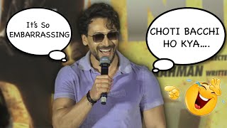 Choti Bacchi Ho Kya… LIVE Dialogue by Tiger Shroff in Public  Audience Can’t Control their LAUGH [upl. by Levina388]