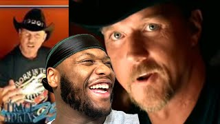 FIRST TIME REACTING TO Trace Adkins  Honky Tonk Badonkadonk [upl. by Adora900]