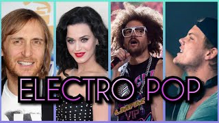 Best of Electro Pop 2000s  2010s David Guetta LMFAO Avicii BEP Katy Perry Maroon 5 [upl. by Fan452]