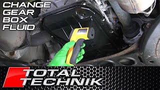 How to Change Gearbox Transmission Fluid  0C8  Q7 Cayenne Touareg Panamera 20112015 [upl. by Keefer390]